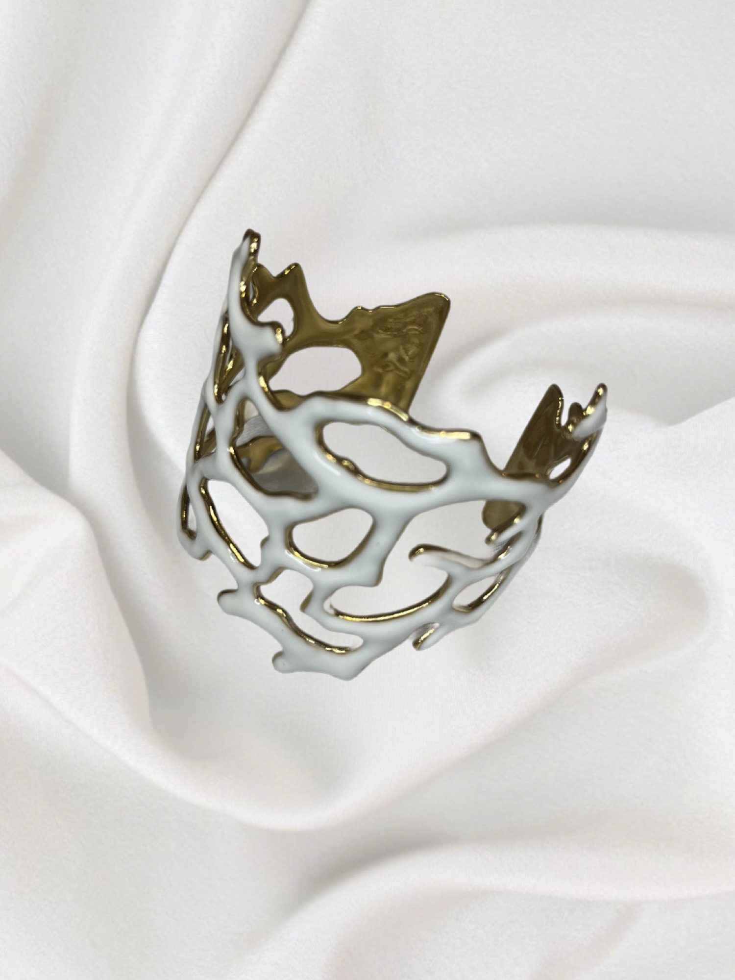 Pulsera Coral (Blanca)